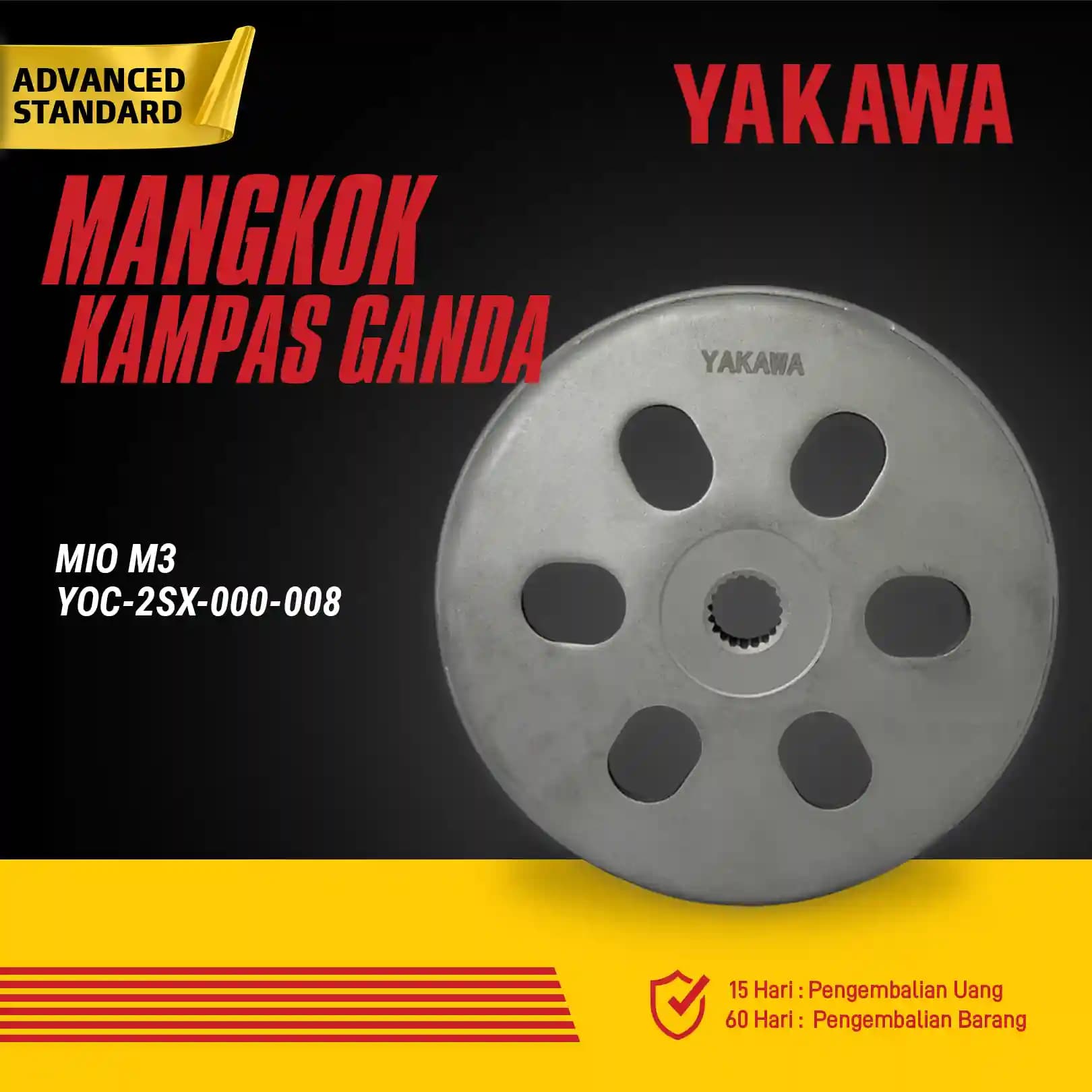 Mangkok Kampas Ganda Mio M3