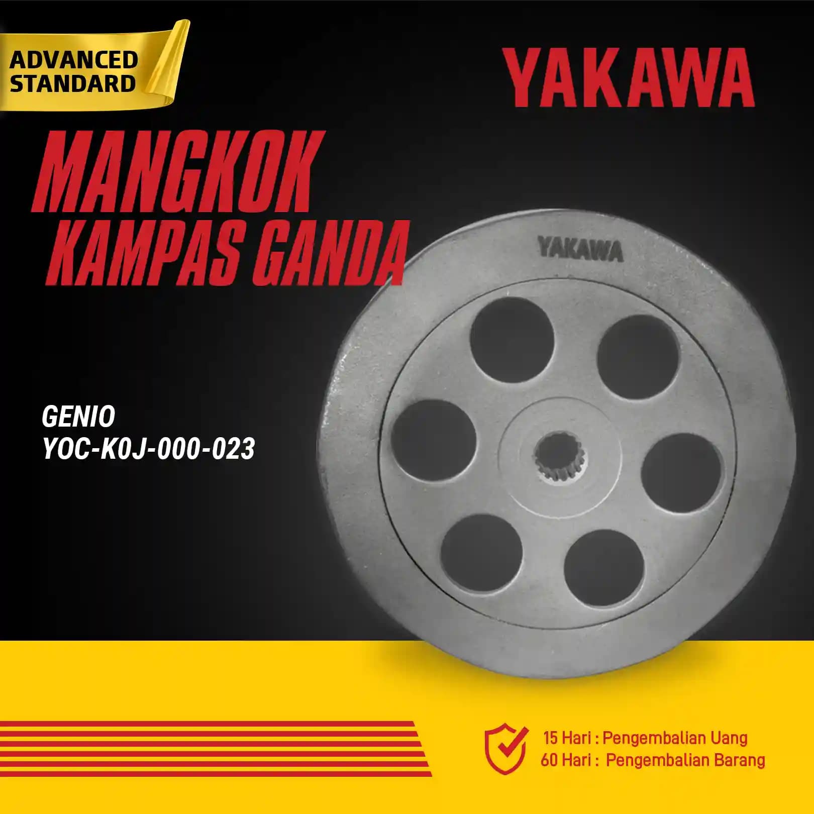 Mangkok Kampas Ganda Genio