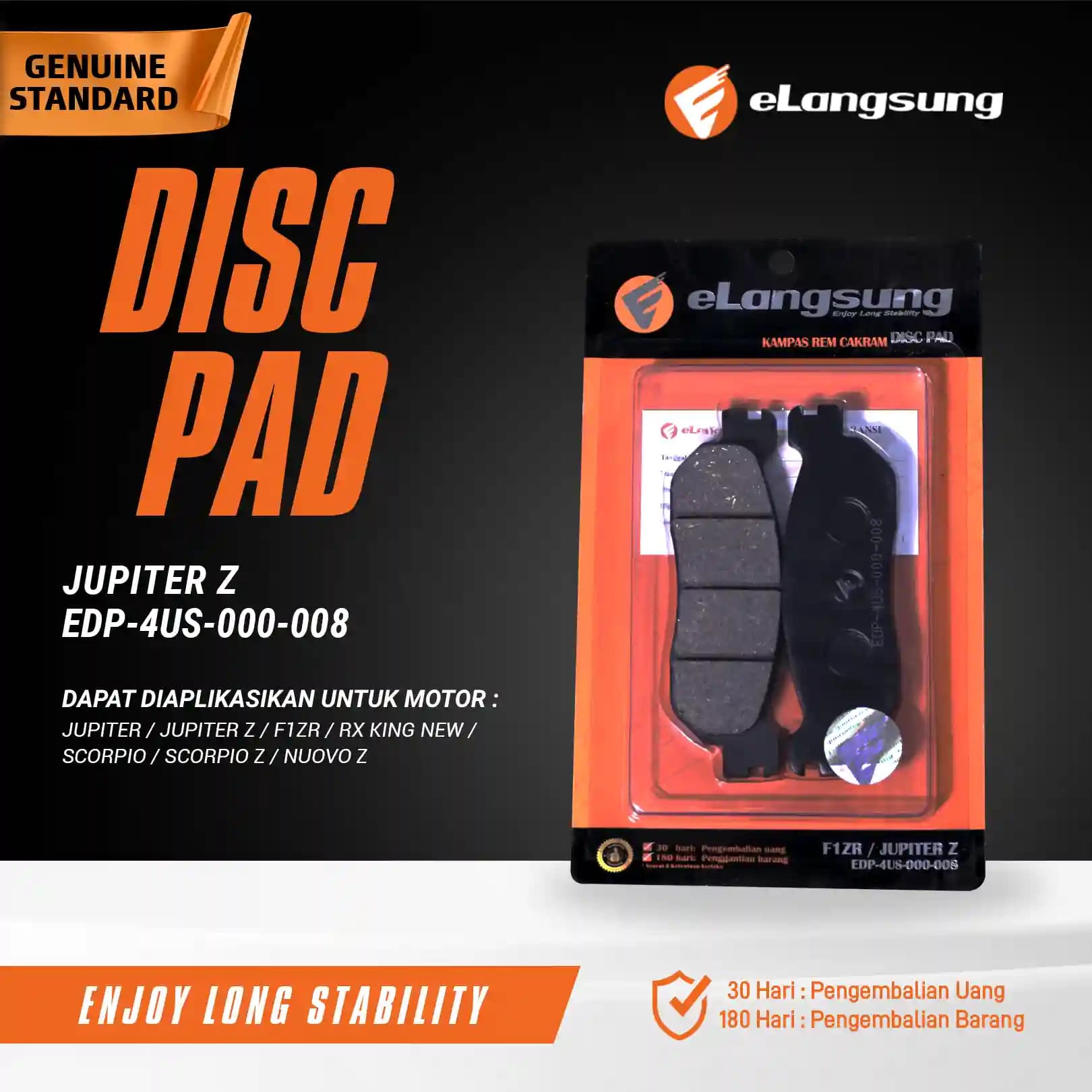 Disc Pad Jupiter Z