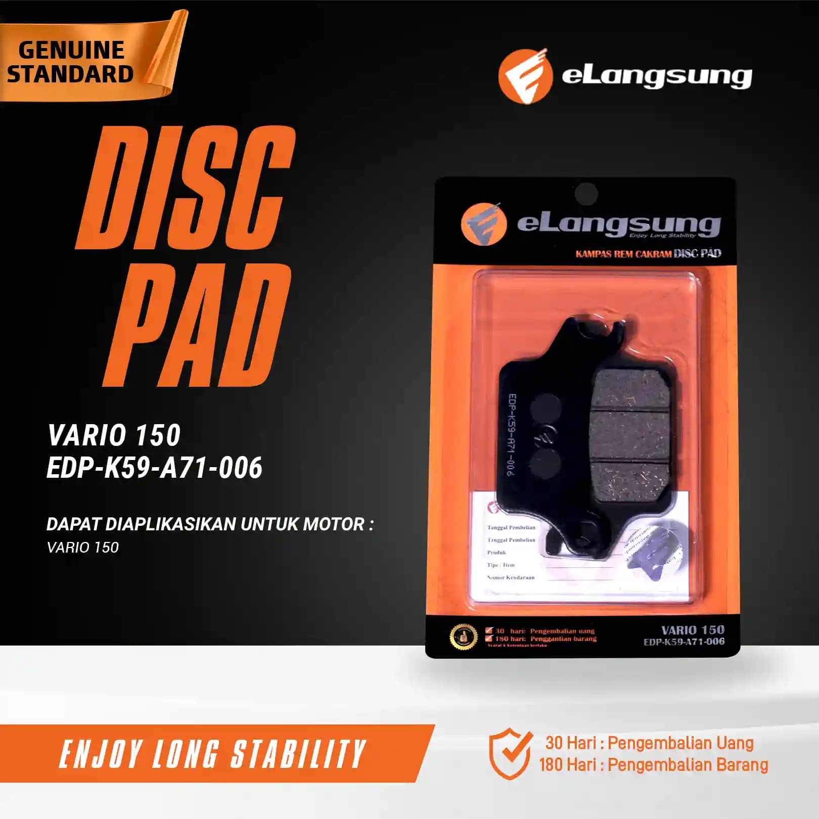 Disc Pad Vario 150