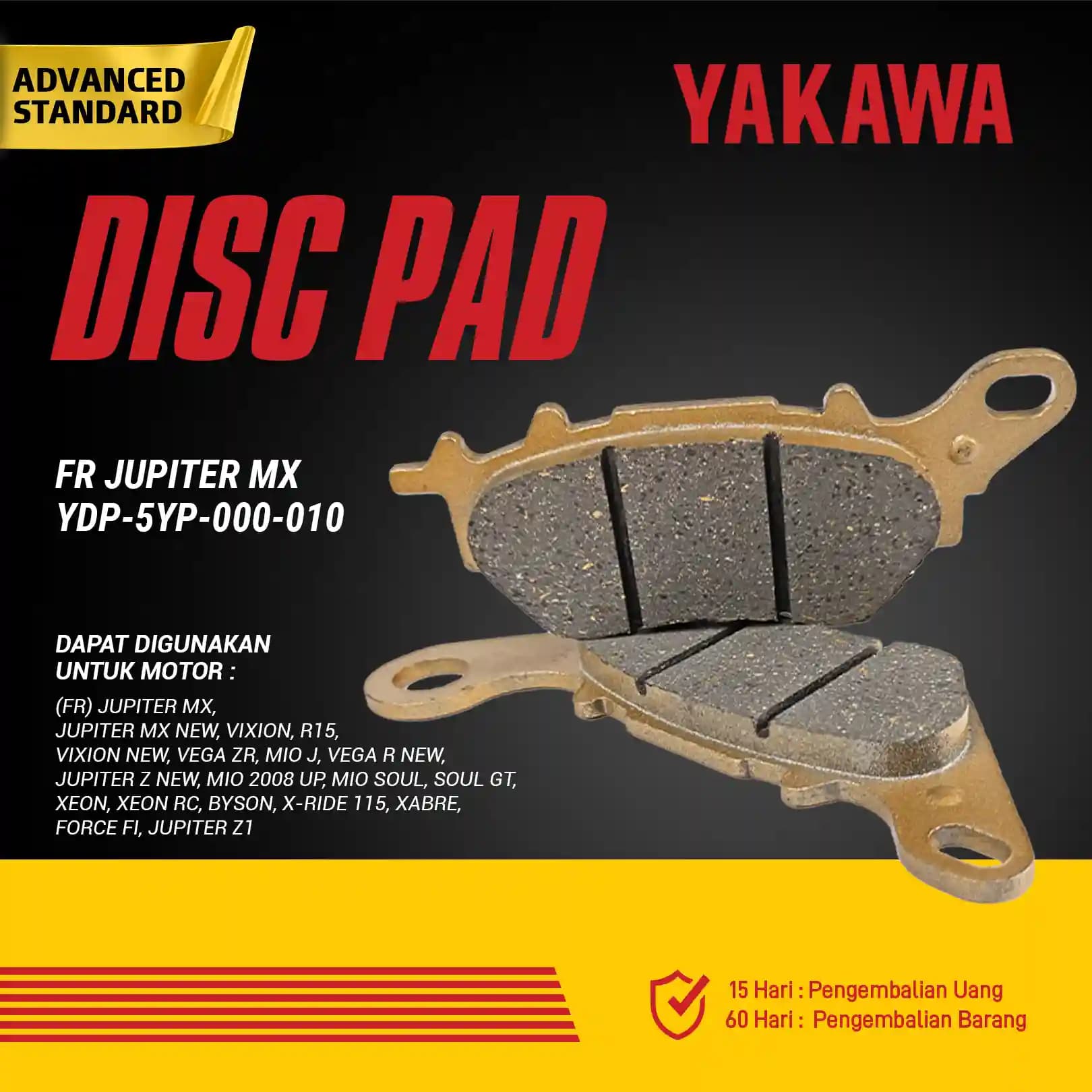 Disc Pad Jupiter MX