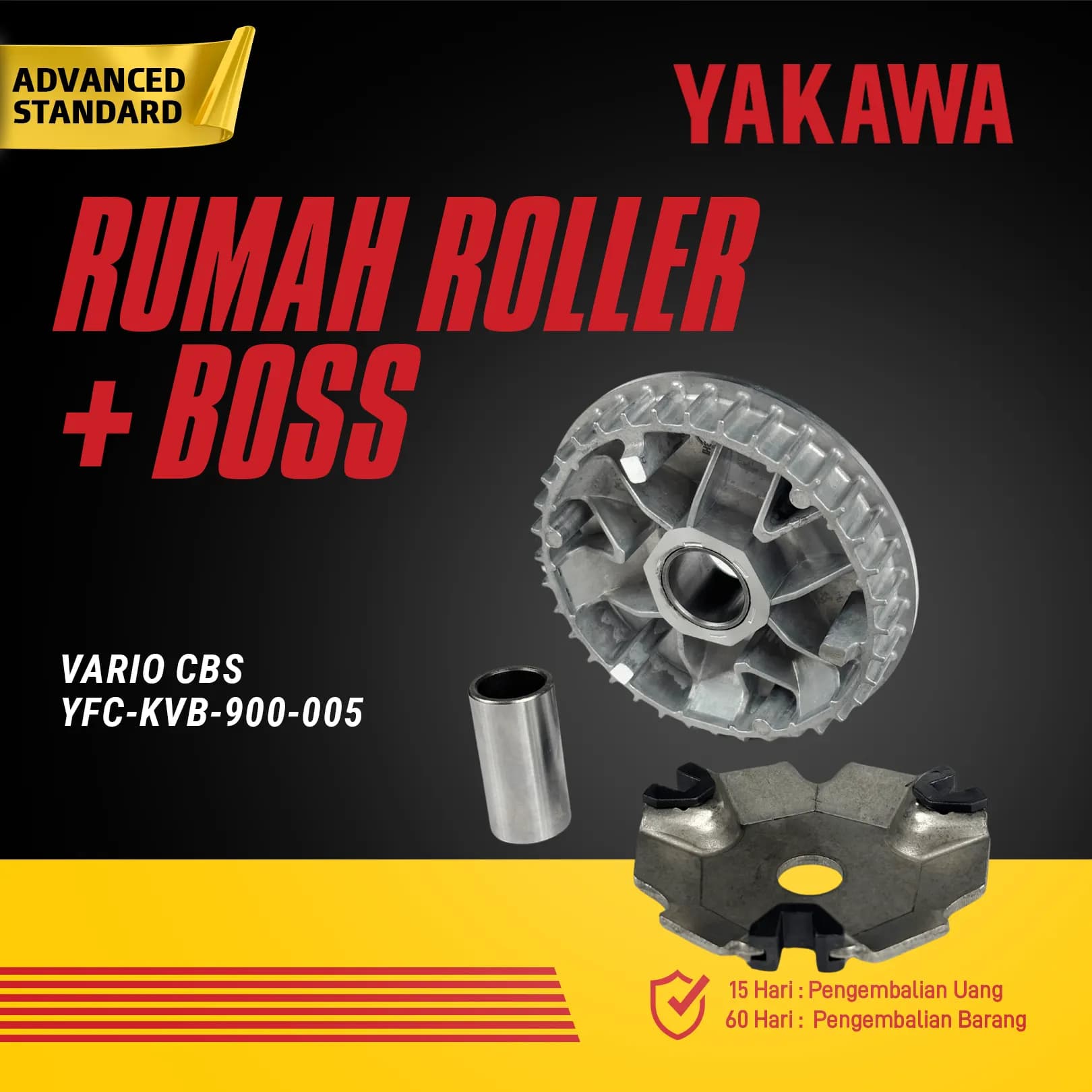 Rumah Roller Assy Vario CBS