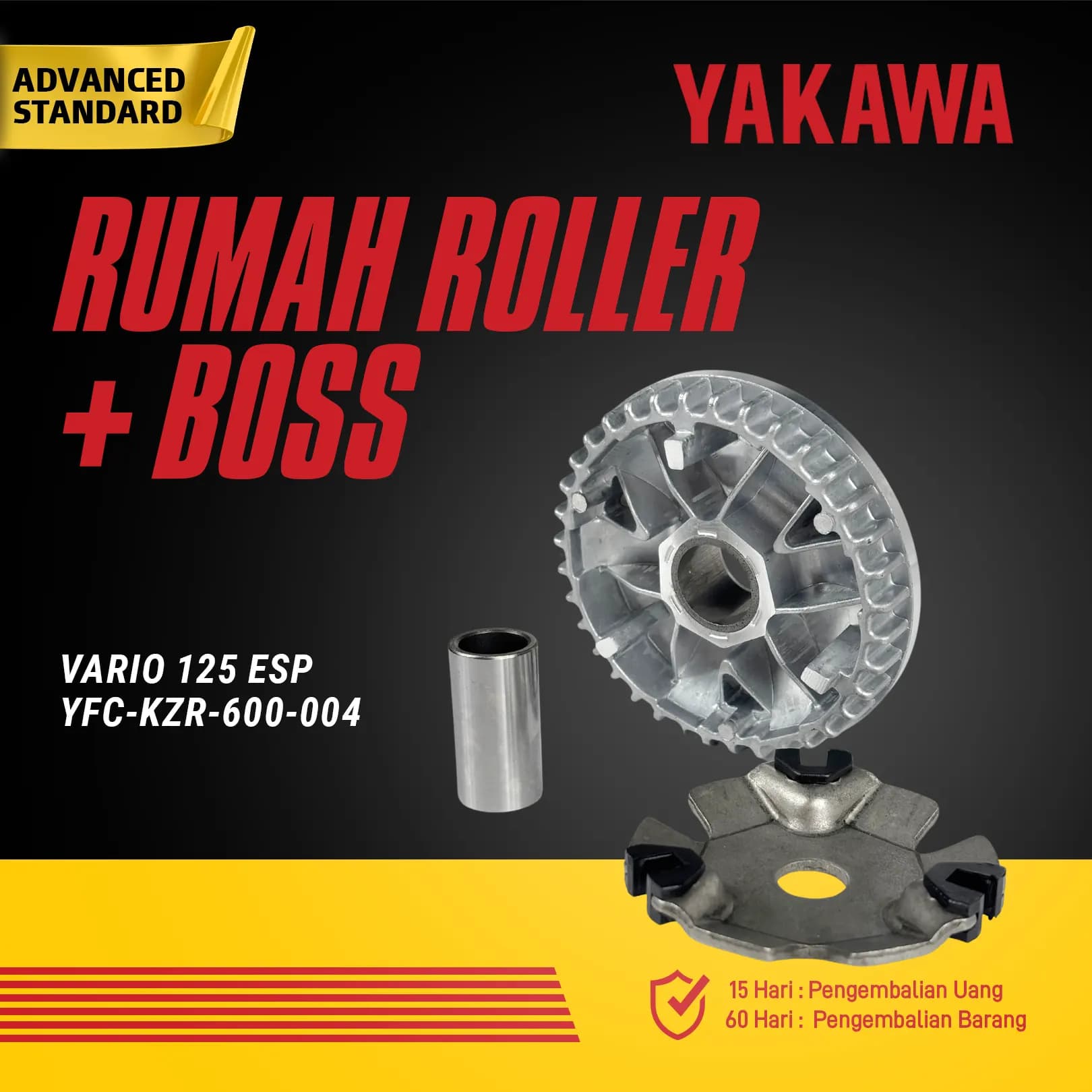 Rumah Roller Assy Vario 125 ESP