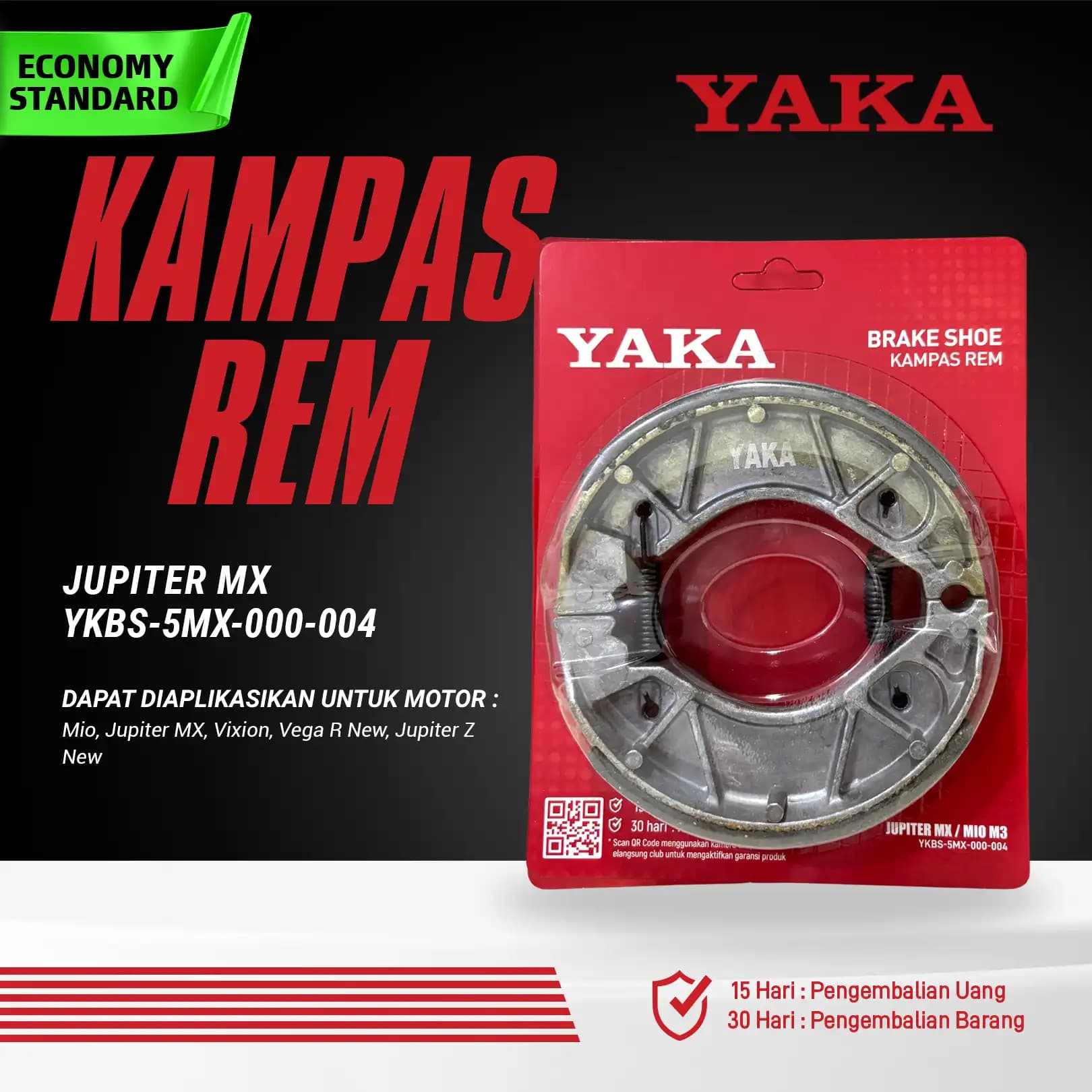 Kampas Rem Jupiter MX