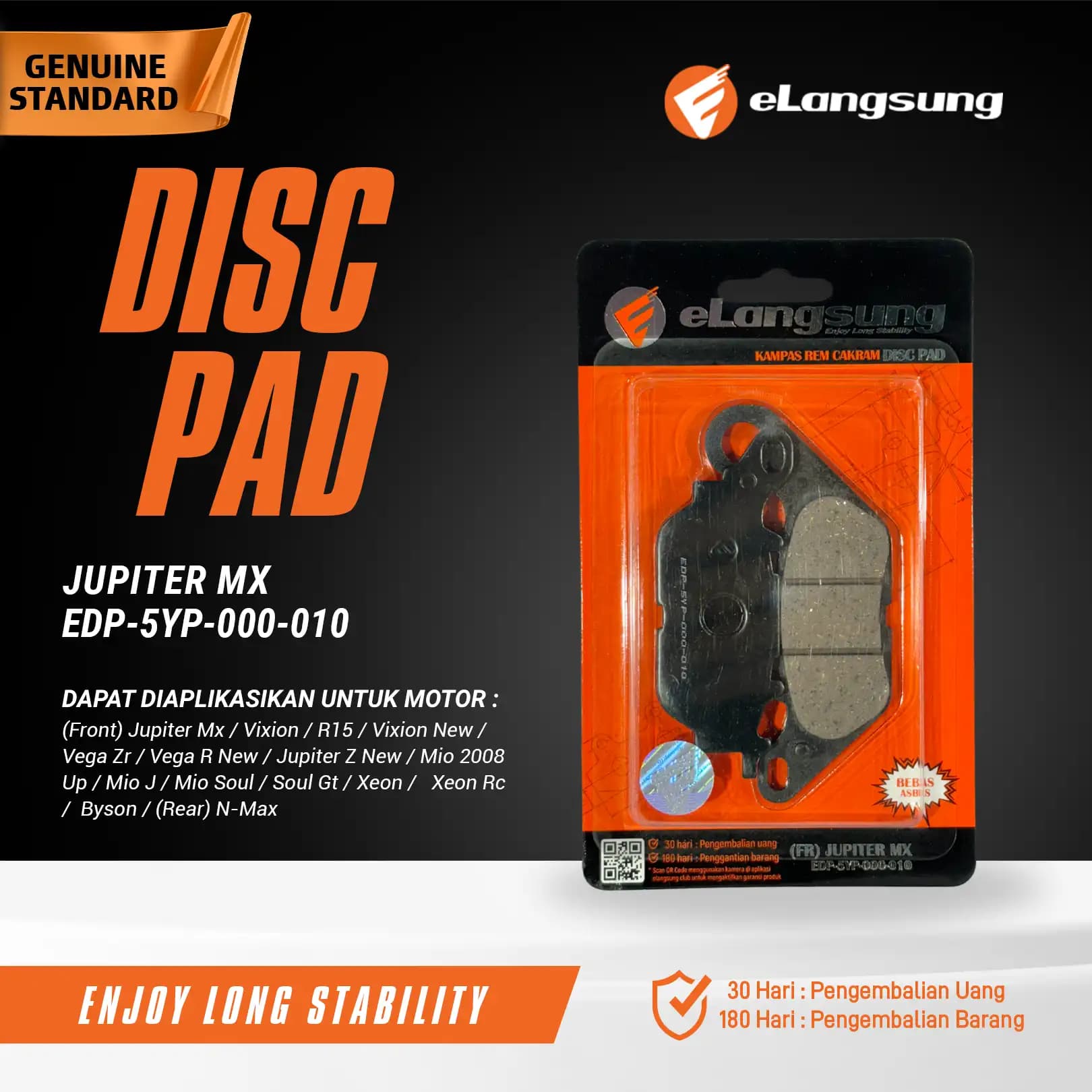 Disc Pad Jupiter MX