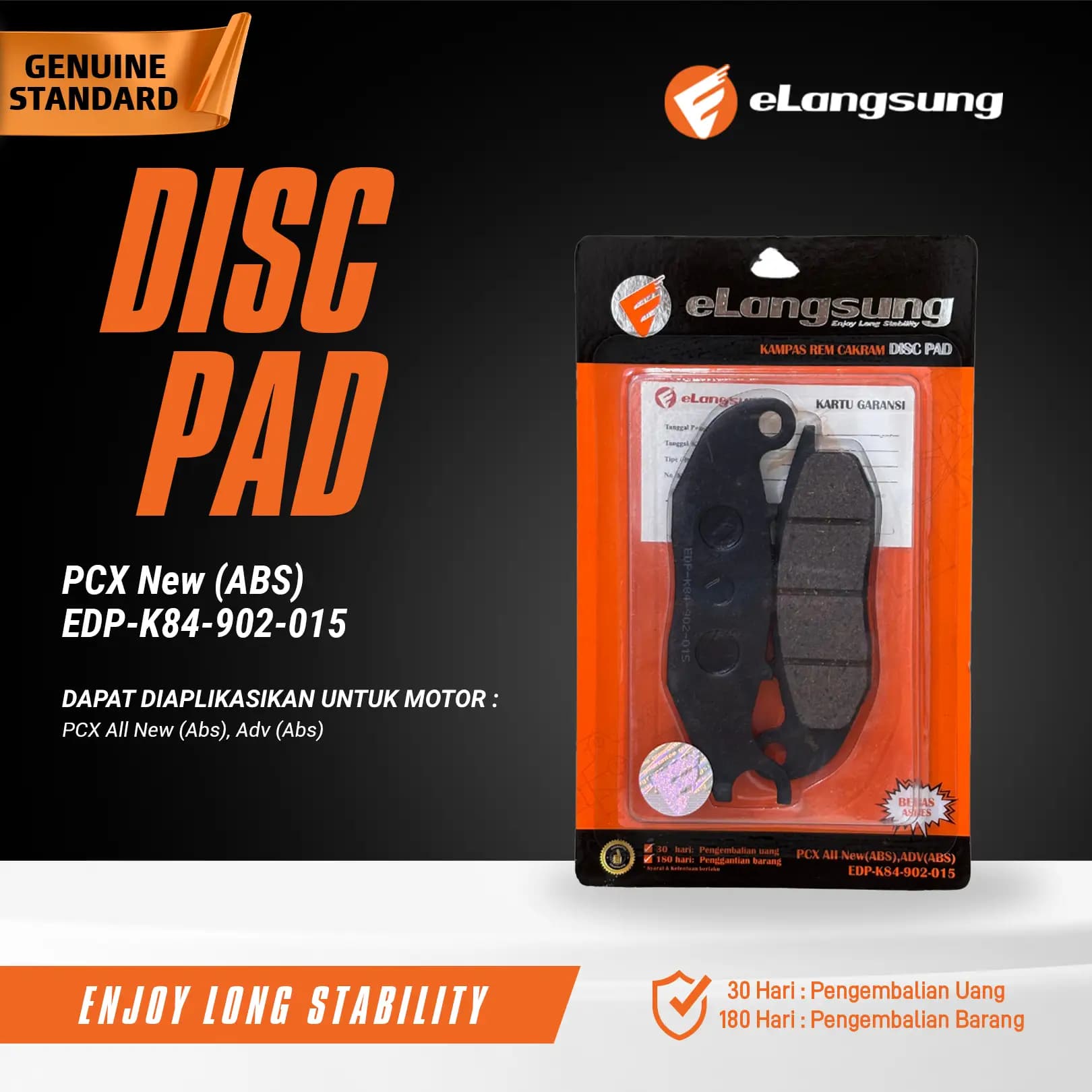 Disc Pad PCX New (ABS)