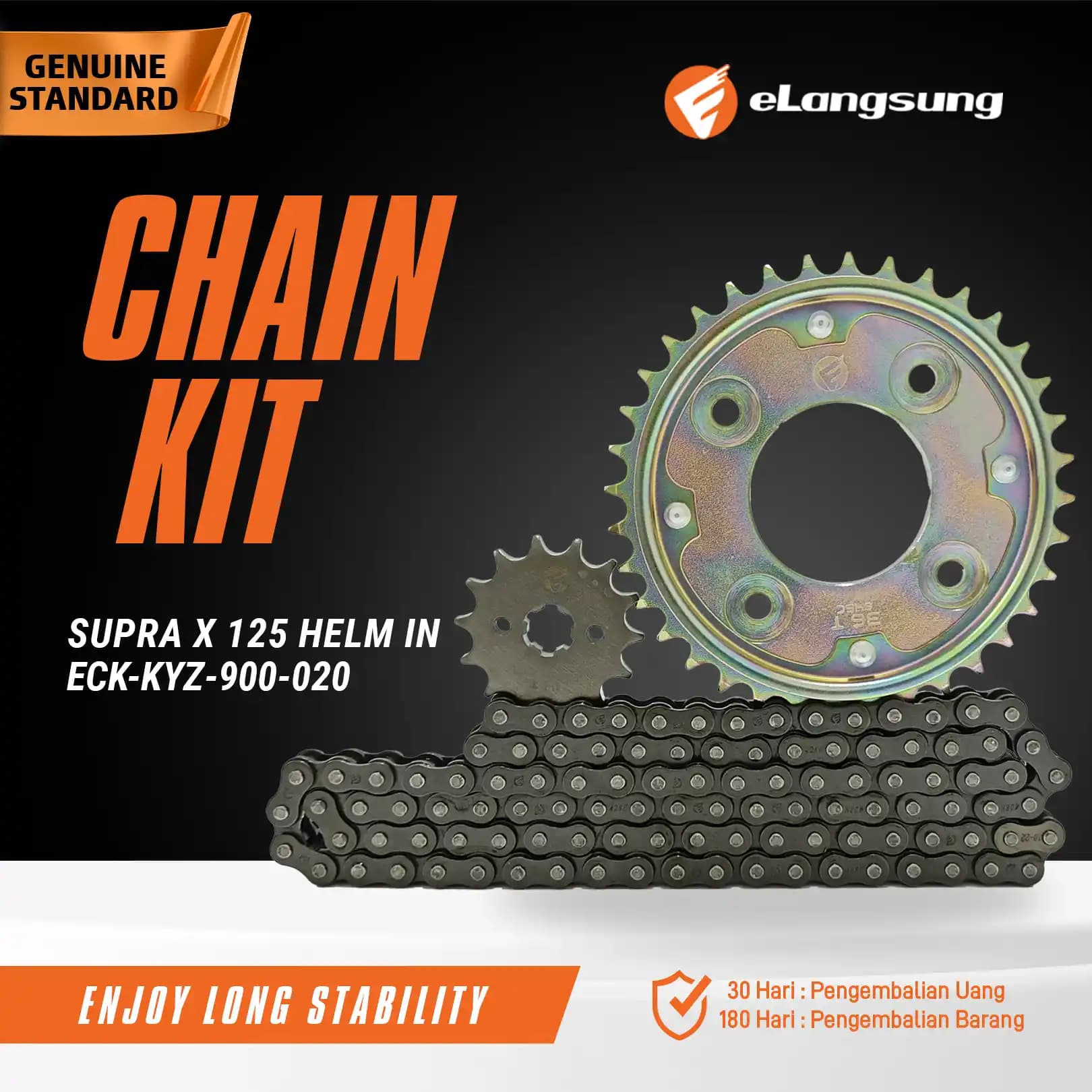 Chain Kit Supra X 125 Helm In