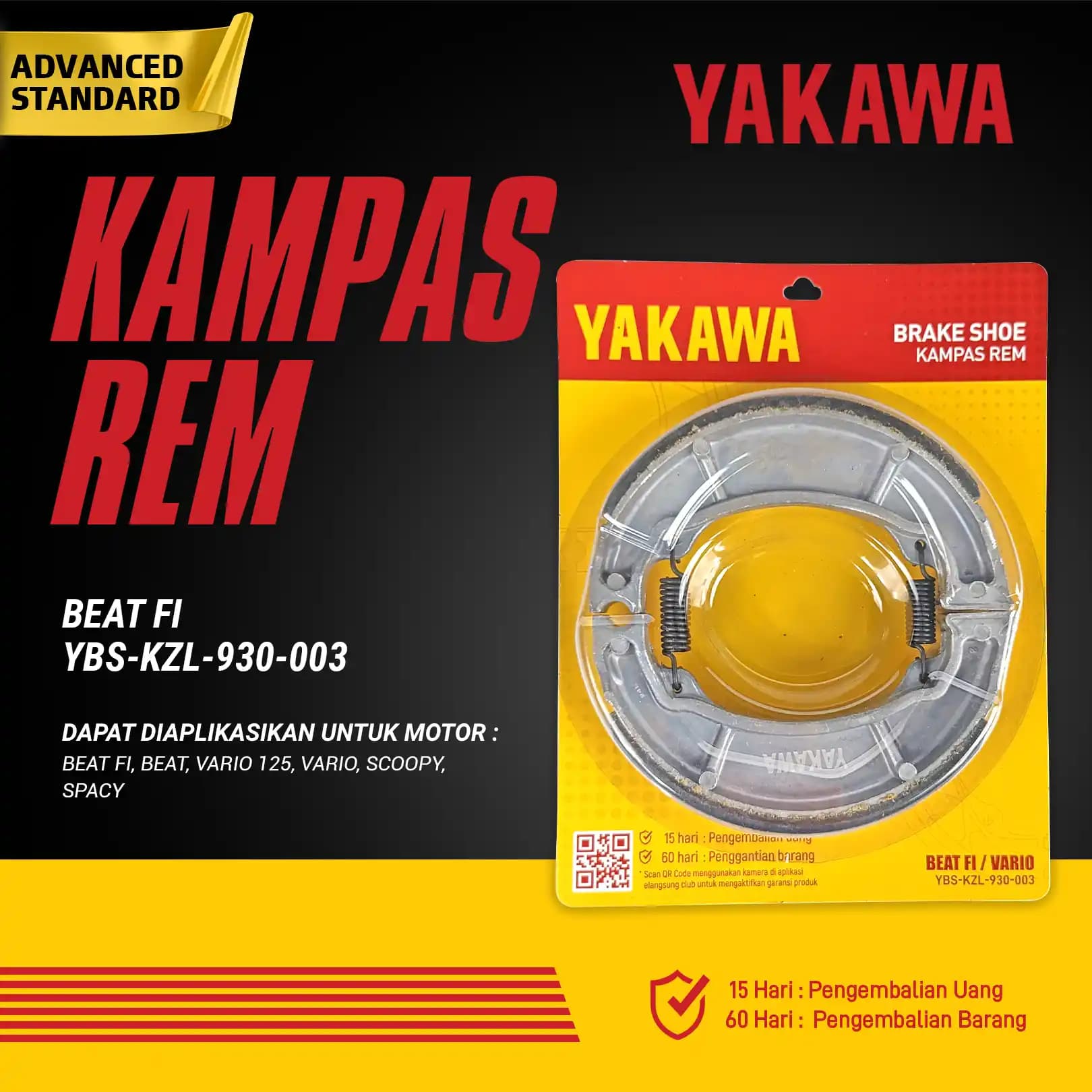 Kampas Rem Beat FI