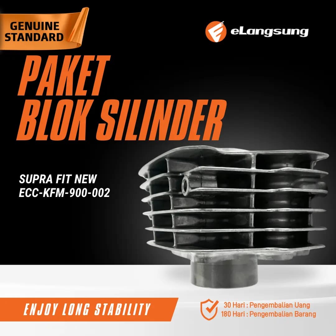 Paket Blok Silinder Supra Fit New