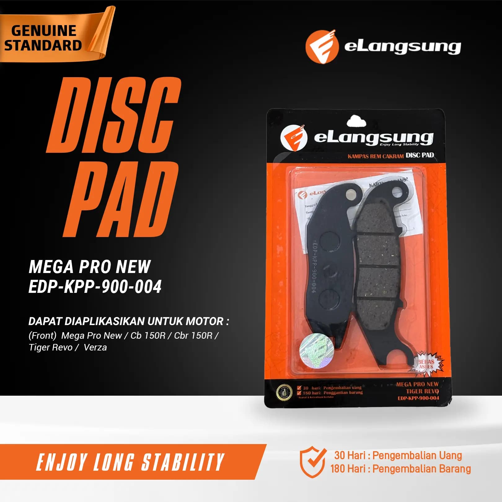 Disc Pad Mega Pro New