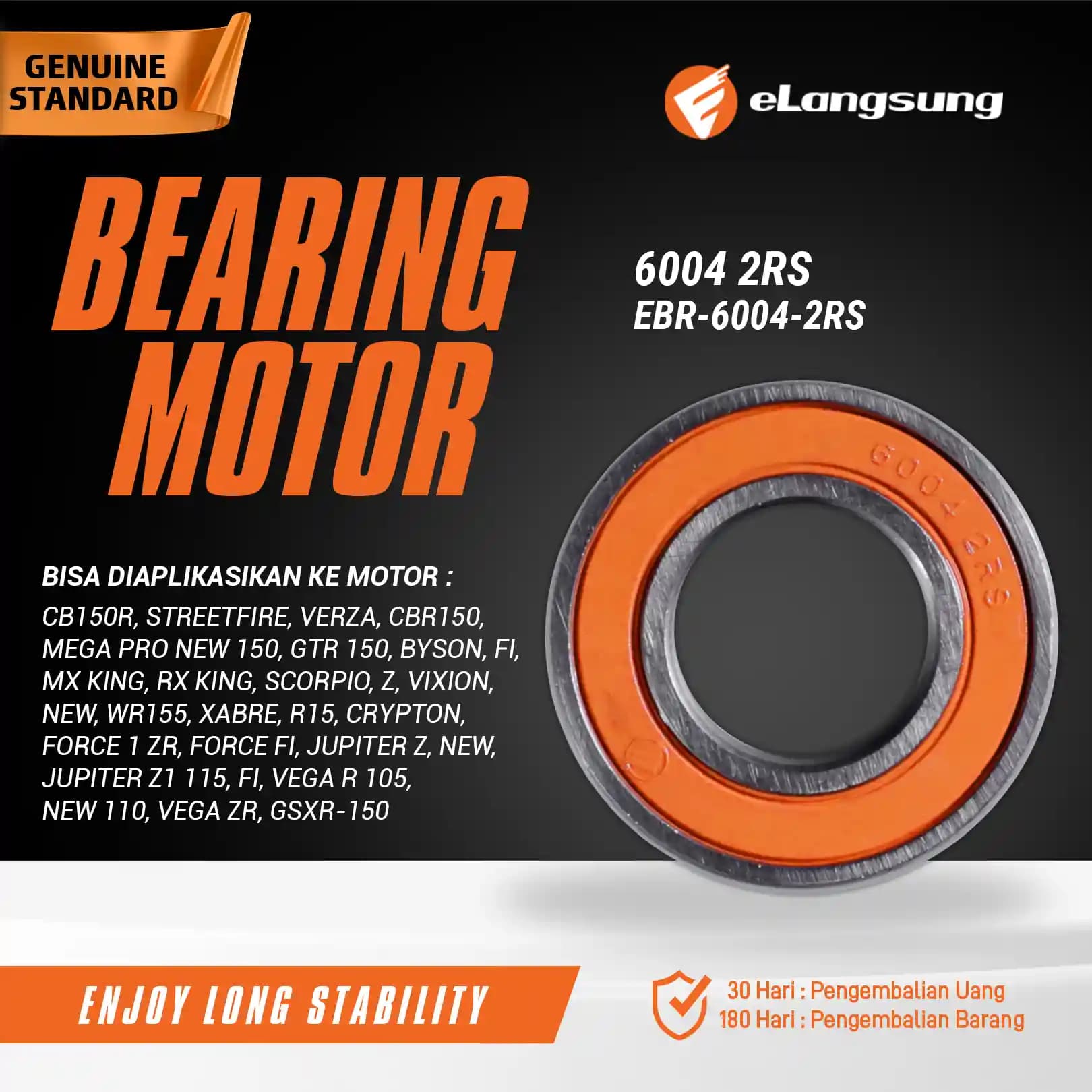 Bearing EBR-6004-2RS