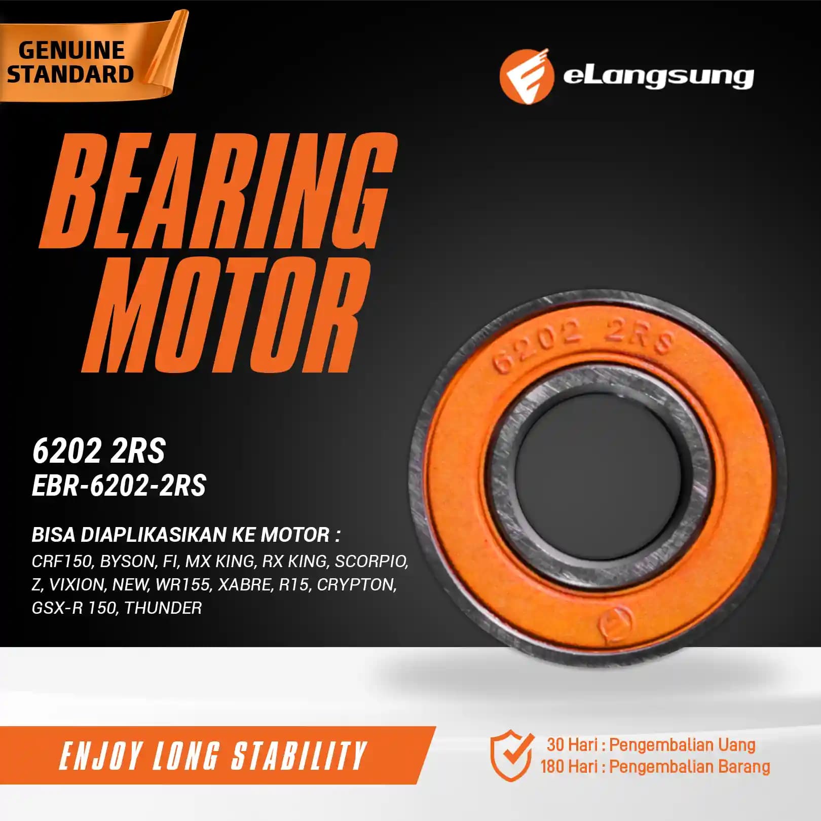 Bearing EBR-6202-2RS