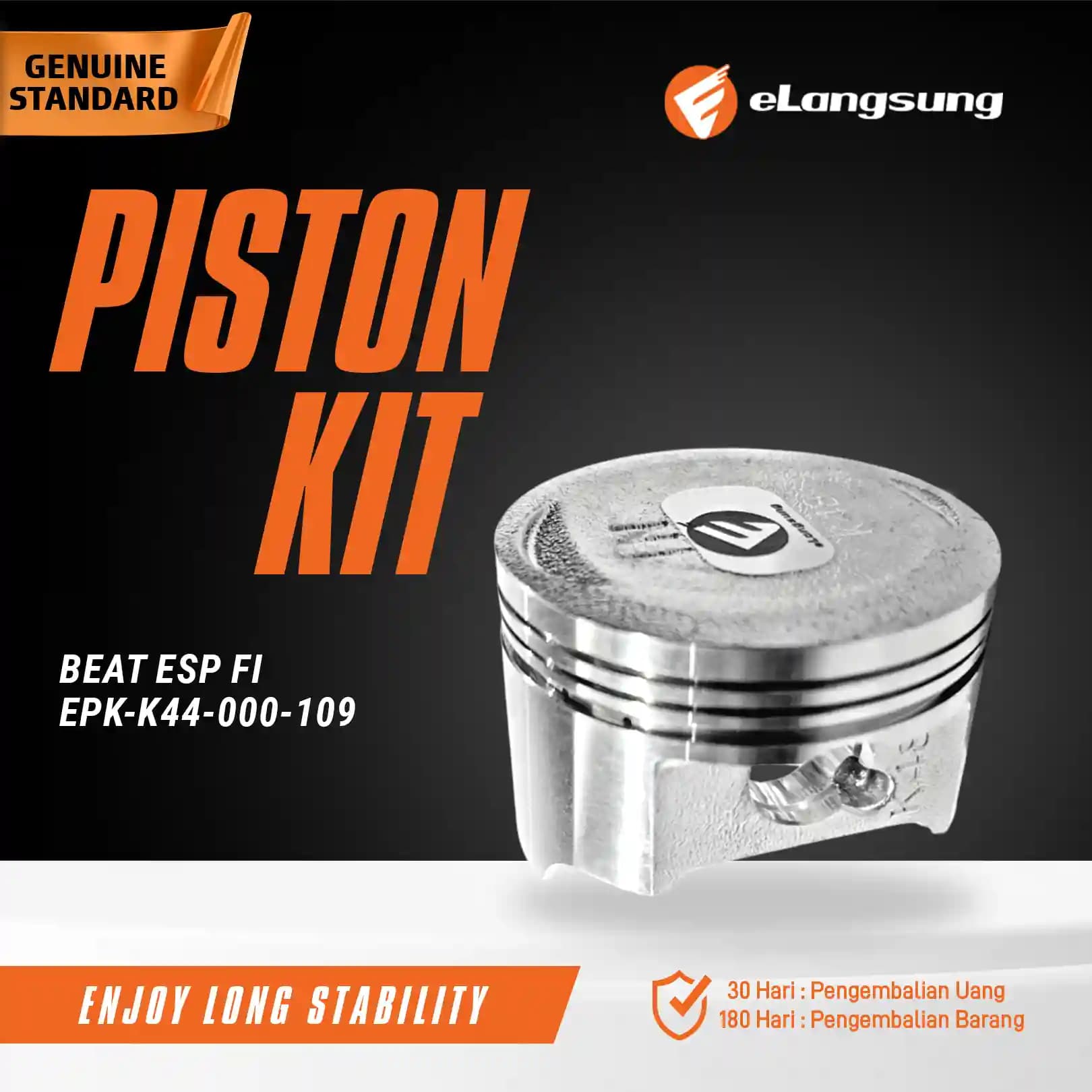 Piston Kit Std Beat ESP FI