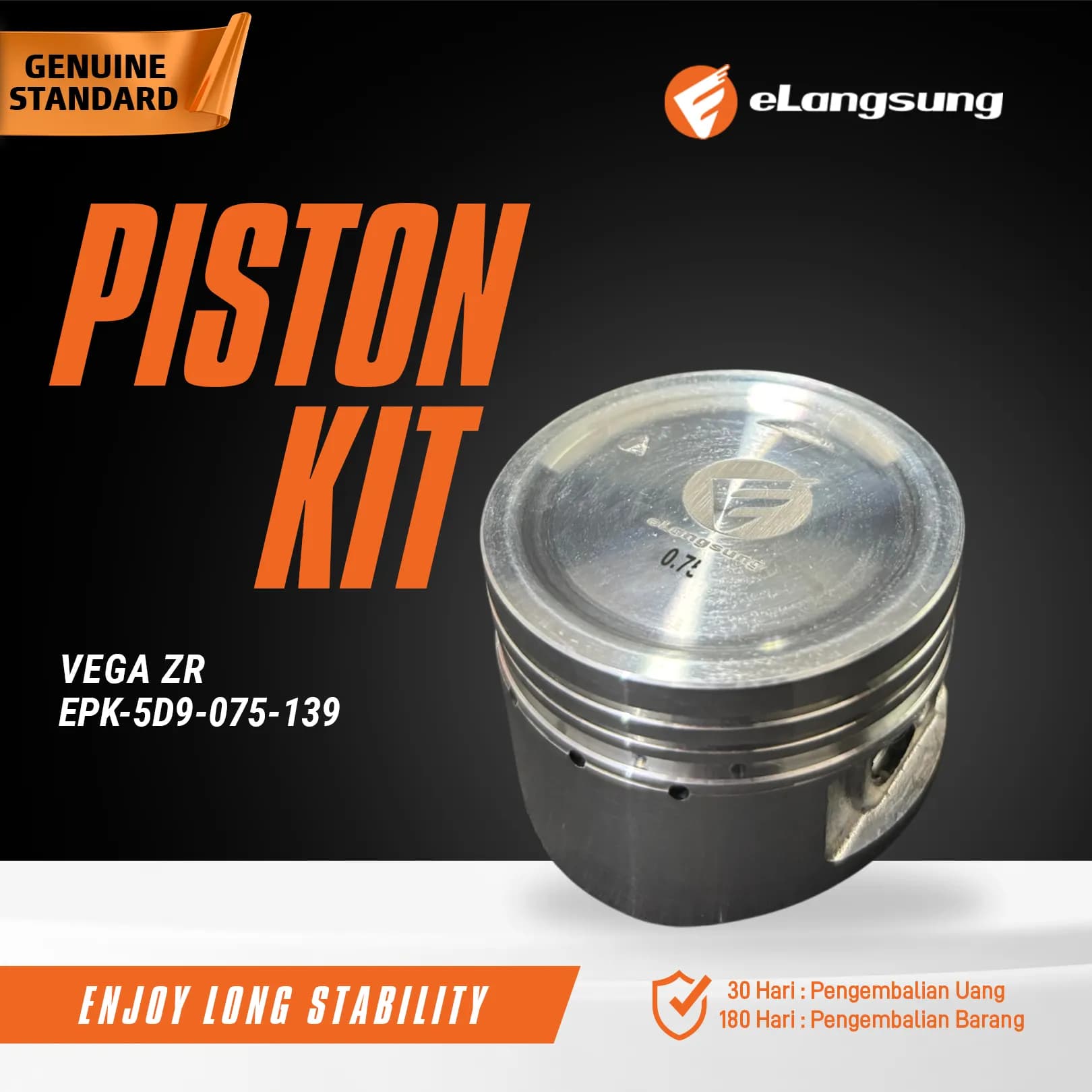Piston Kit 0.75 Vega ZR