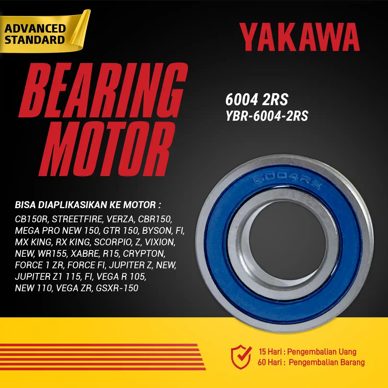 Bearing YBR-6004-2RS