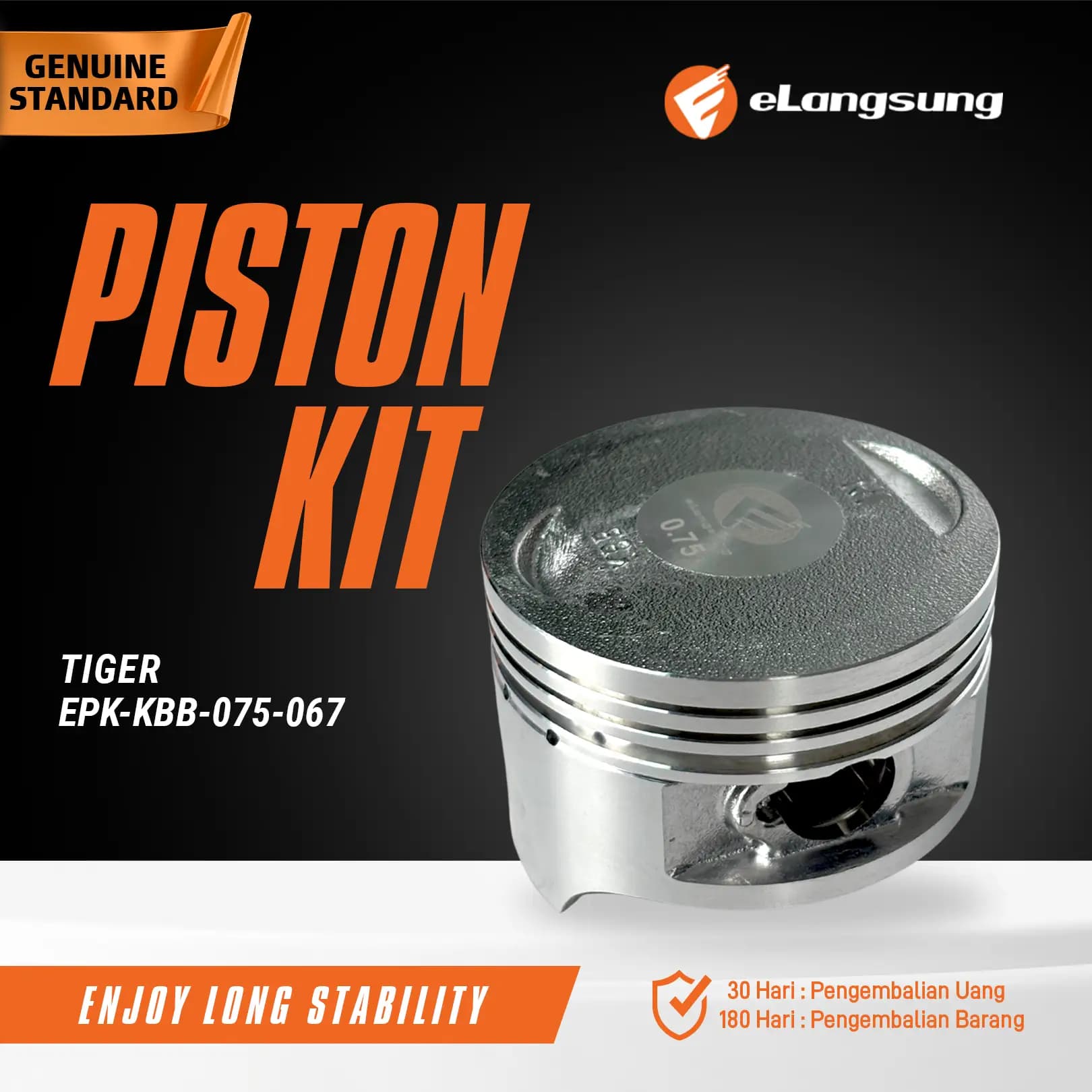 Piston Kit 0.75 Tiger