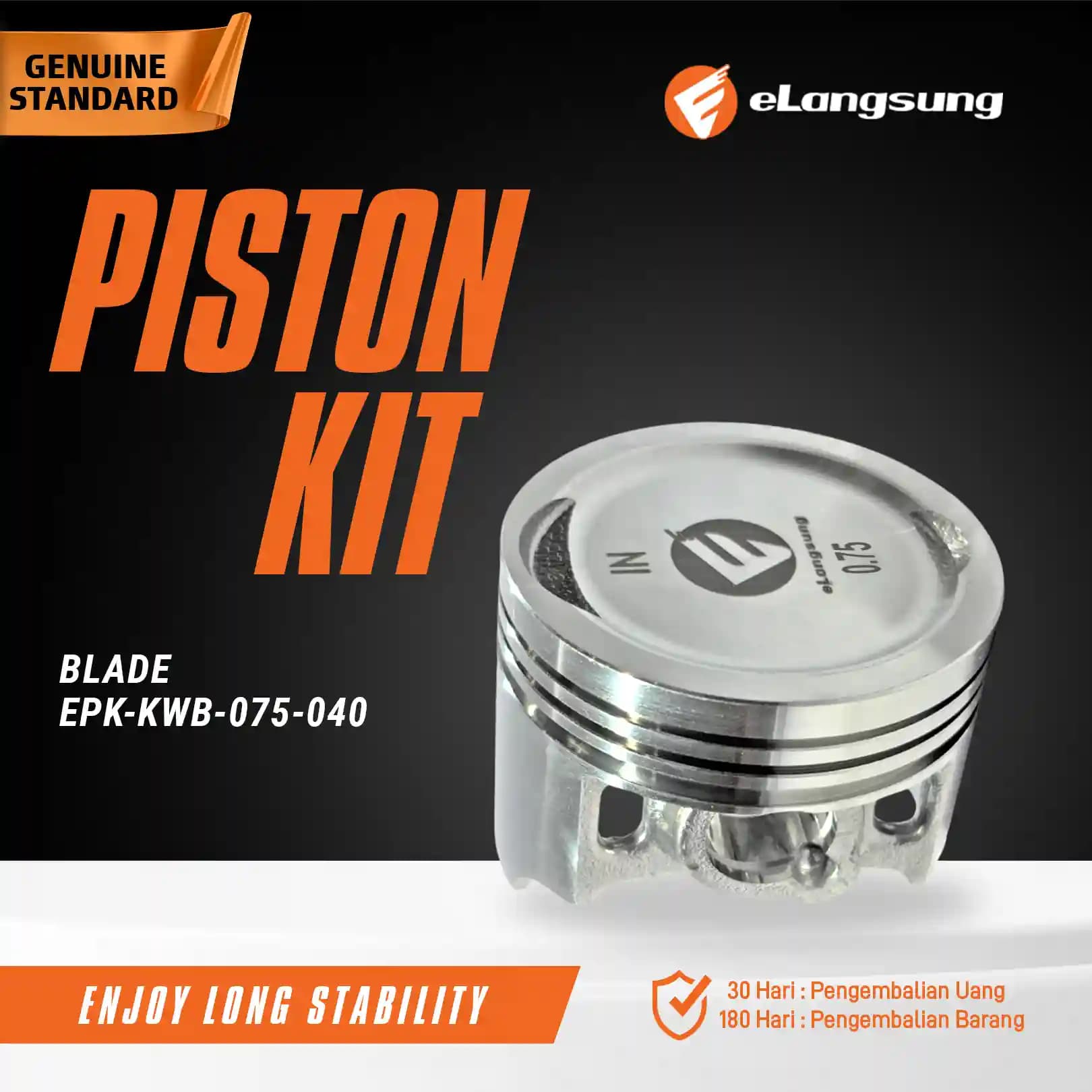 Piston Kit 0.75 Blade
