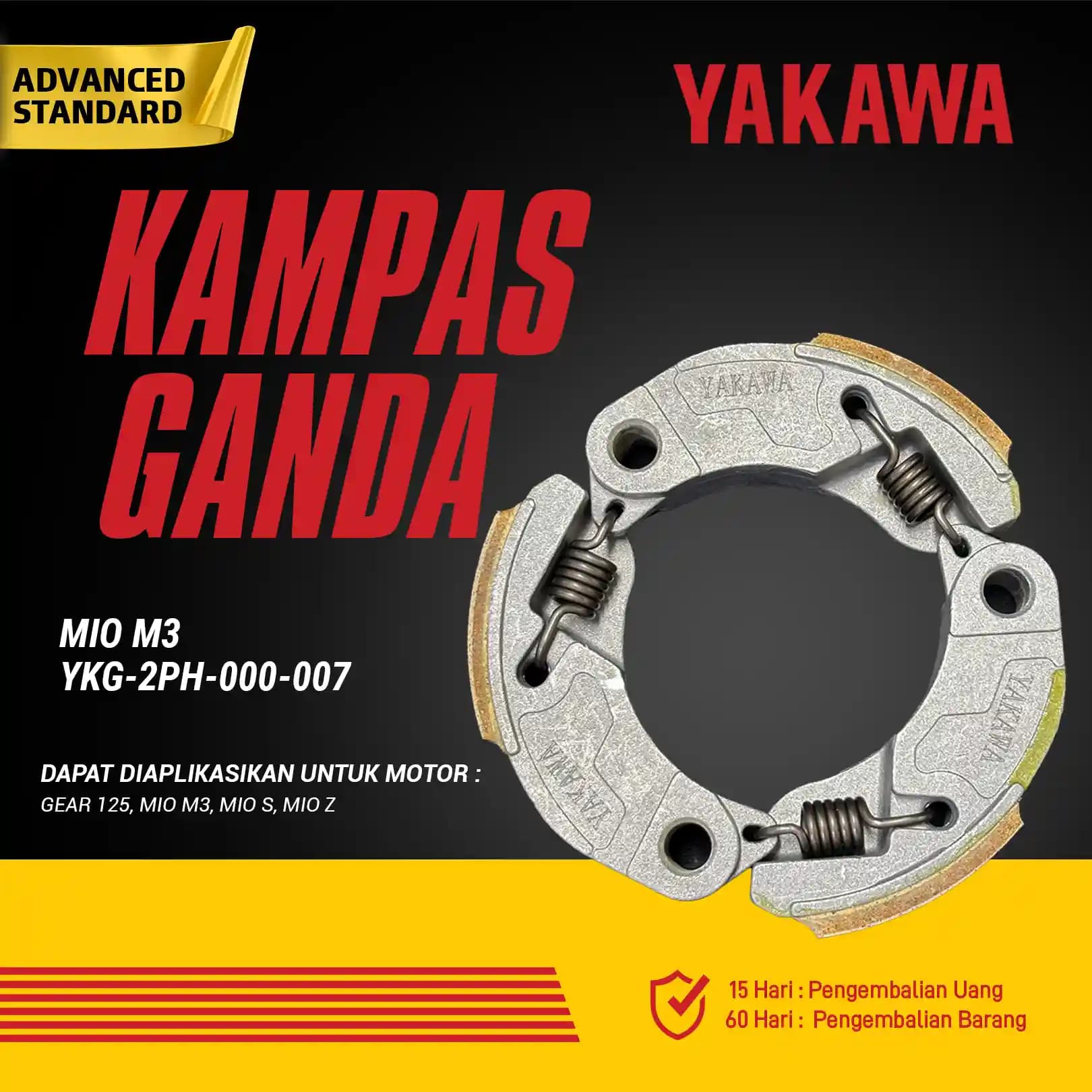 Kampas Ganda Mio M3