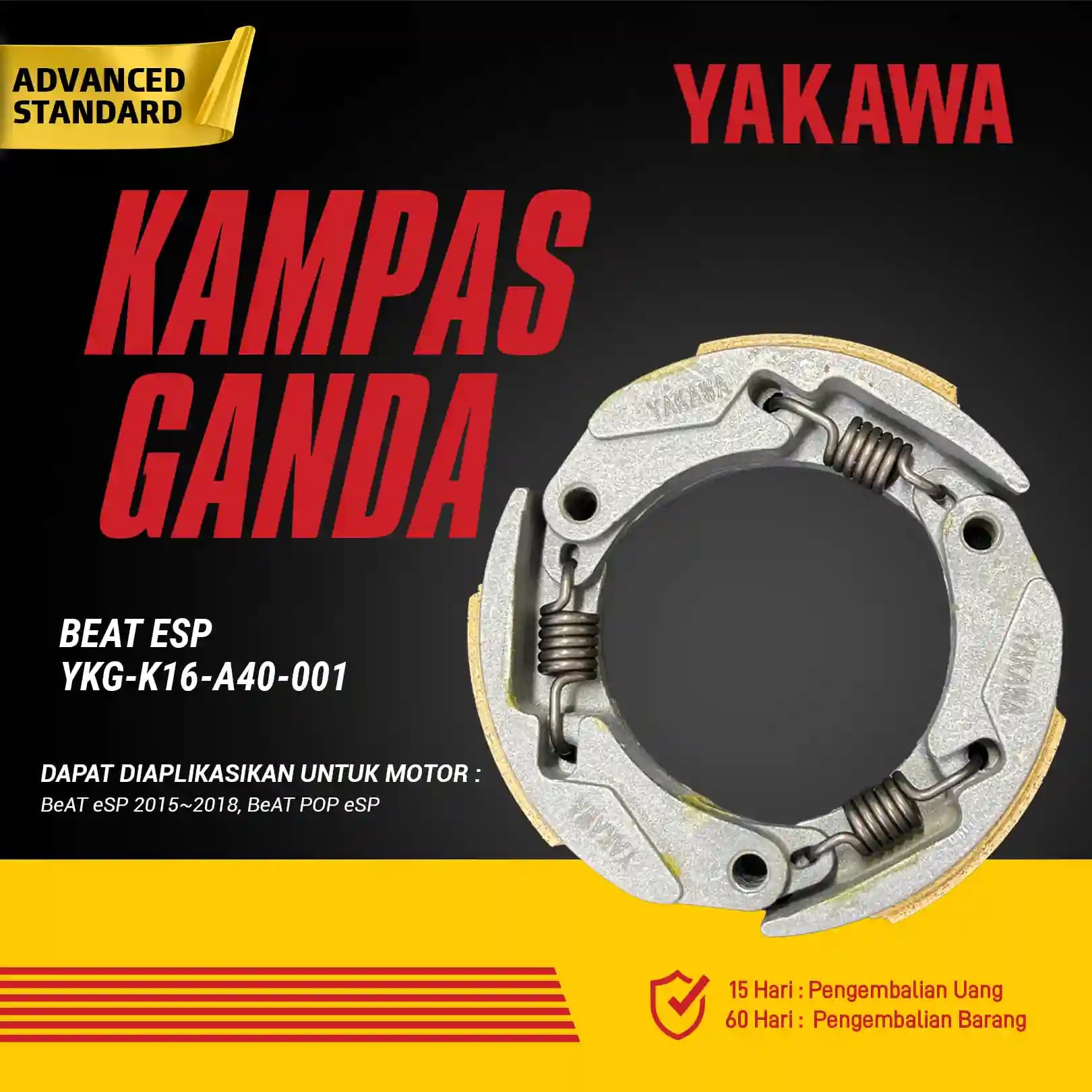 Kampas Ganda Beat ESP