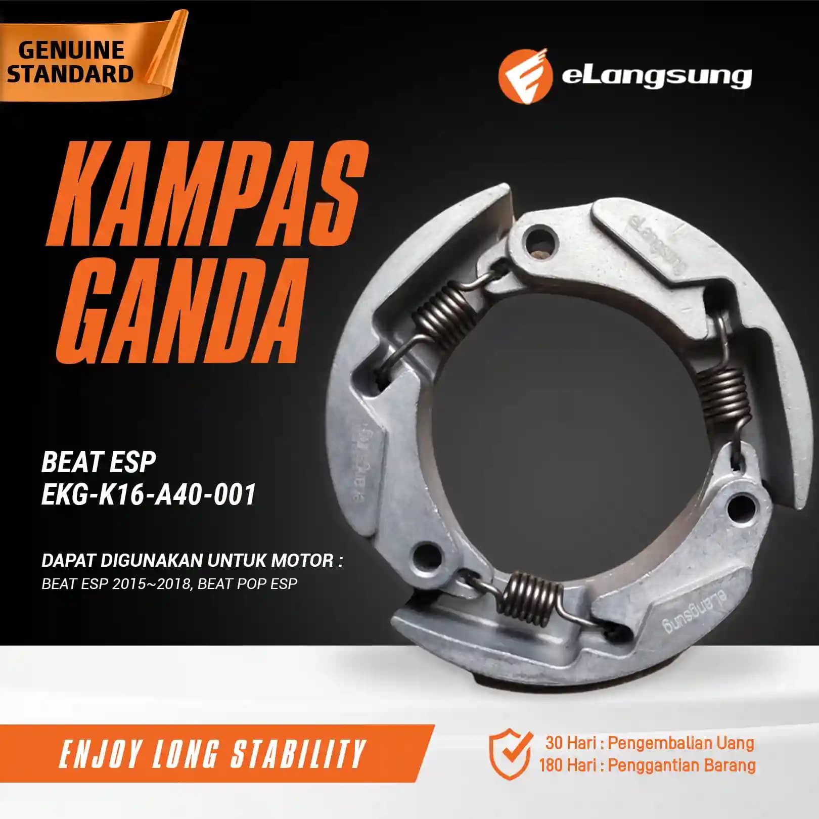 Kampas Ganda Beat ESP
