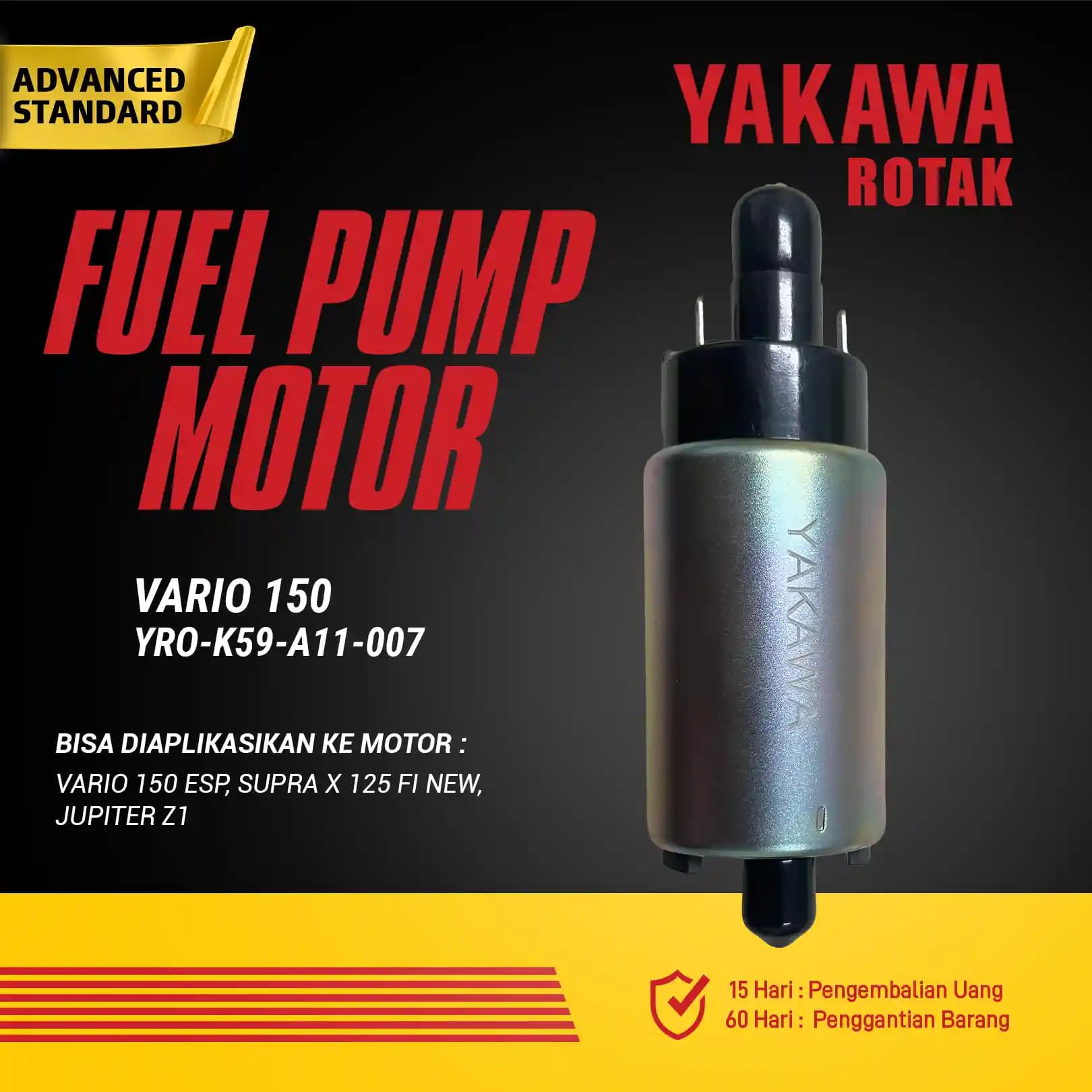 Motor Fuel Pump Vario 150