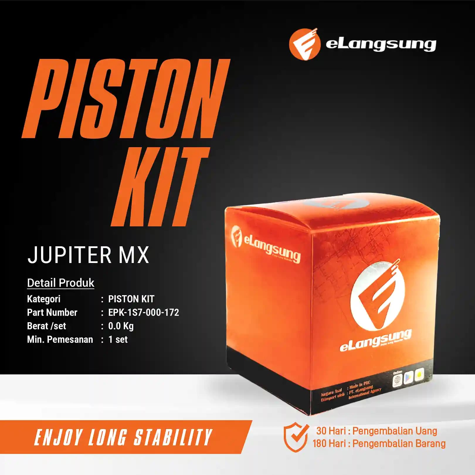 Piston Kit Std Jupiter MX