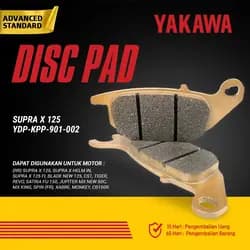 Disc Pad (Rear) Supra X 125